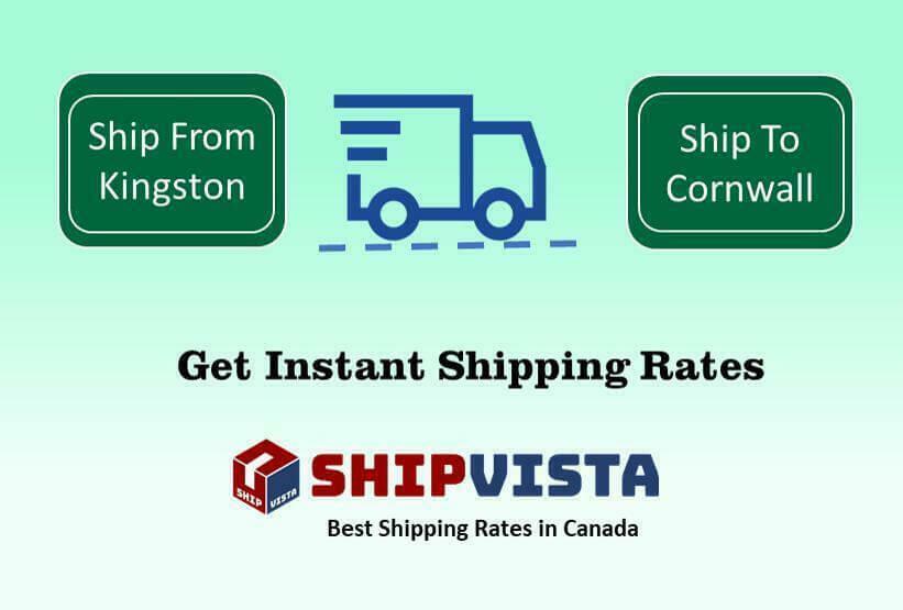 Looking for cheapest shipping option from Kingston to Cornwall?