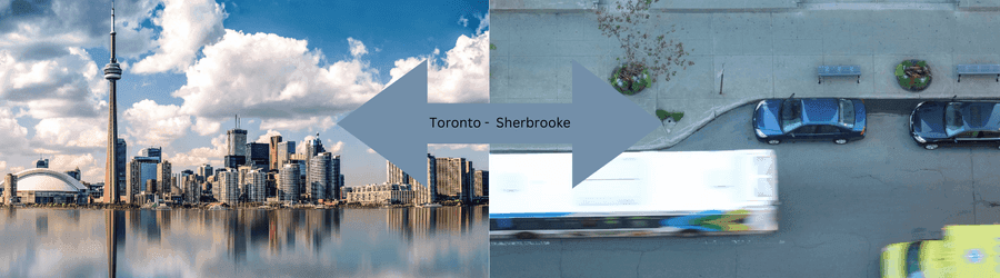 ShipVista transports residential and commercial freight between Toronto and Sherbrooke